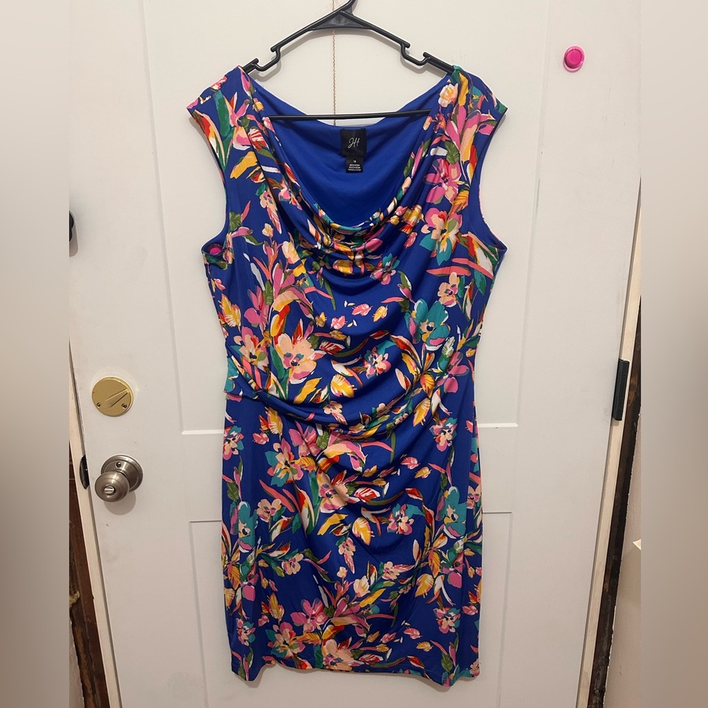 Jessica Howard Vibrant Floral Midi Dress